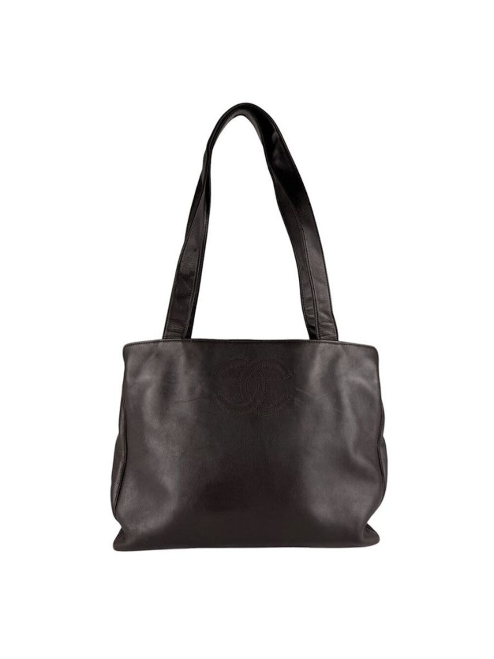 Chanel Shoulder Bag Brown